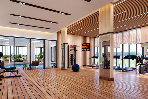 Fully Equipped gymnasium